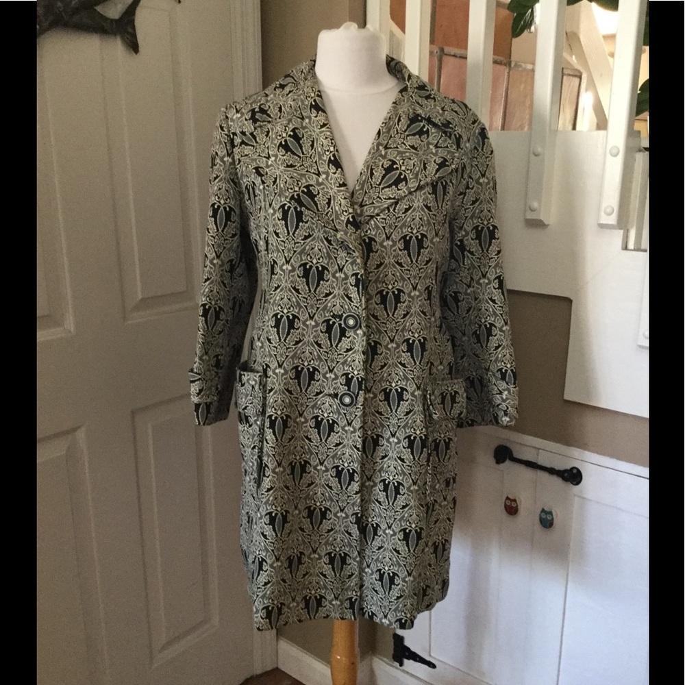 Vintage Stevens Forstmann Fabric Coat size S